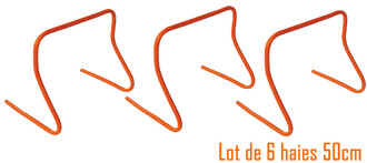 Set van 6 hagen 50 cm