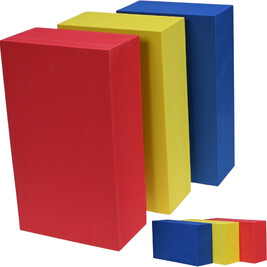 Kit de 3 boites en mousse