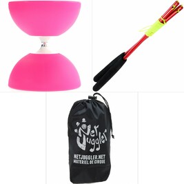 Kit Diabolo Gyro Rose + Bag aluRouge