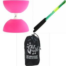Kit Diabolo Gyro Rose + Bag aluVert