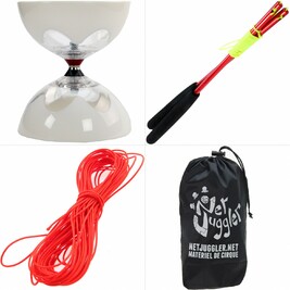 Kit Diabolo Hyperspin T Blanc Rouge Orange