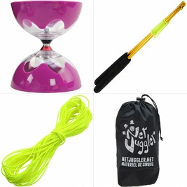 Kit Diabolo Hyperspin T Violet doré Jaune
