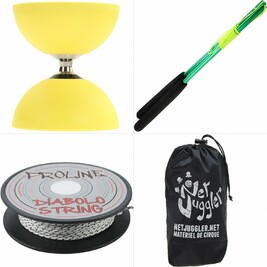 Kit Diabolo Orbiter Free Jaune Vert Blanc