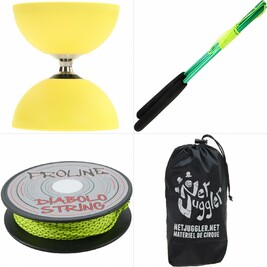 Kit Diabolo Orbiter Free Jaune Vert Jaune