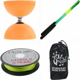 Kit Diabolo Orbiter Free Orange Vert Jaune