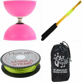 Kit Diabolo Orbiter Free Rose doré Jaune