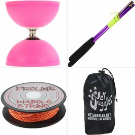 Kit Diabolo Orbiter Free Rose Violet Orange