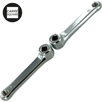 Pedivelle in acciaio da 127mm