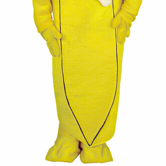 Jambes de la mascotte de banane