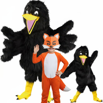 Mascotte Corbeau