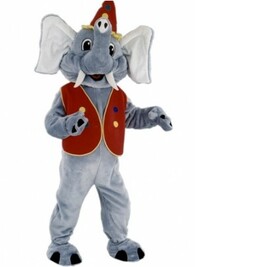<span lang=fr>Circus olifant mascotte</span>