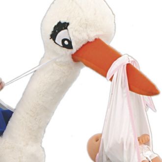 Delivery Stork Mascot