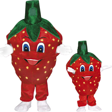 Erdbeermaskottchen