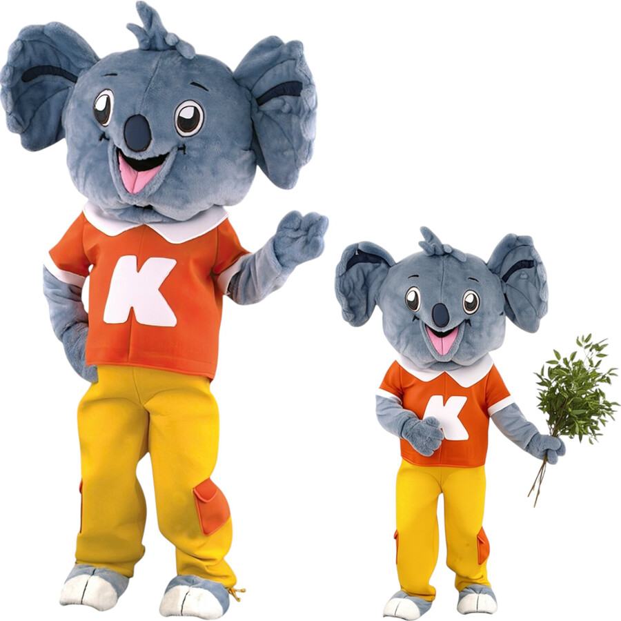 Koala-mascotte hoogwaardige confectie NetJuggler