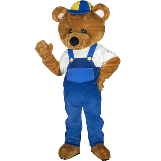 Mascotte Ours Bricoleur