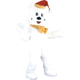 Christmas Bear Mascot