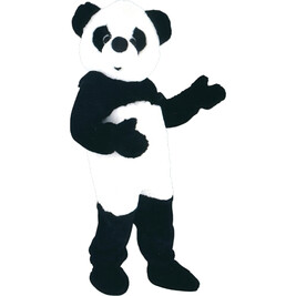 Leuke Panda-mascotte