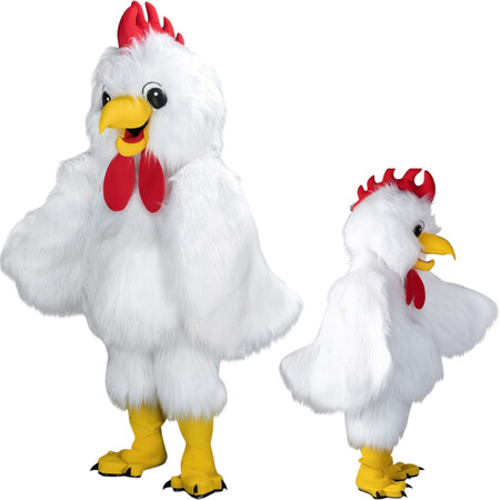 Kleine kip mascotte