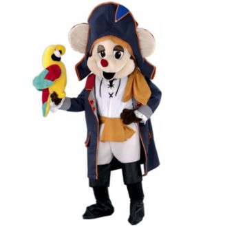Piratenmuis mascotte