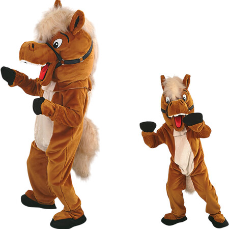 Mascotte Cheval Tom
