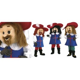 Musketiers mascottes