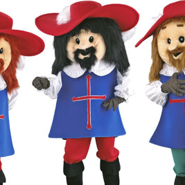 Mascottes Mousquetaires Mascottes Mousquetaires