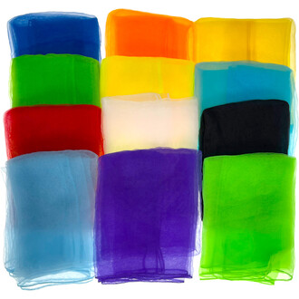 Sciarpa da giocoleria 70 cm x 70 cm
