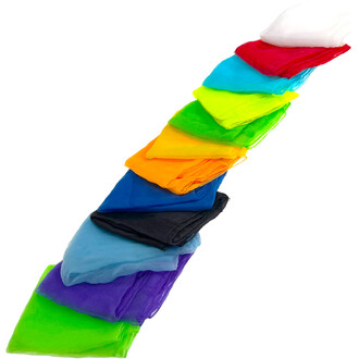 Sciarpa da giocoleria 70 cm x 70 cm