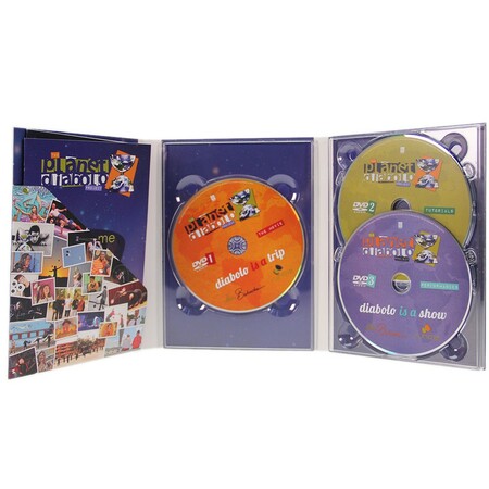 Coffret 3 DVDs : Planet Diabolo - Tutorials, film et spectacles. 100 artistes