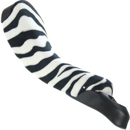 Zebra Luxus eenwielerzadel